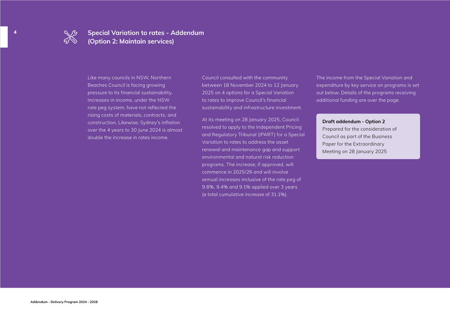 A purple screen with white text

Description automatically generated